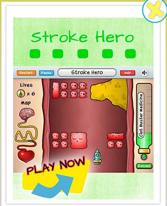 Stroke Hero Stroke Hero: Gamification Raises Stroke Knowledge in Young Children
